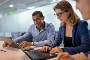 IT consultants working with a fixed-line operator to define the 5-year strategic roadmap for the information system.