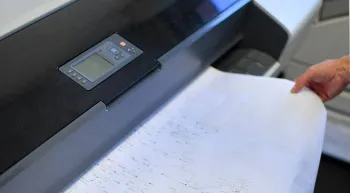 Printing a technical plan as part of a Service Management Center implementation project for an African telecom operator